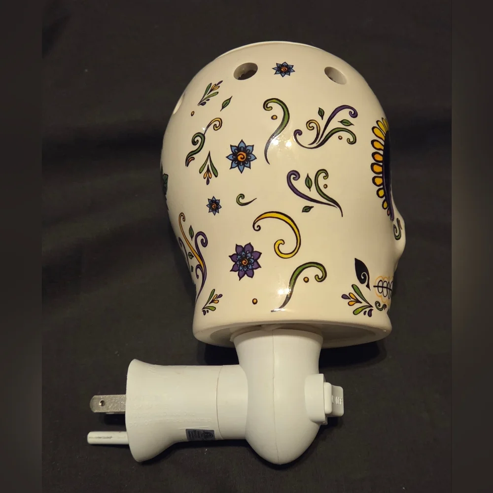 Scentsationals Wax Melt Warmer Plug in - for Scented Wax Melts - Day of The Dead